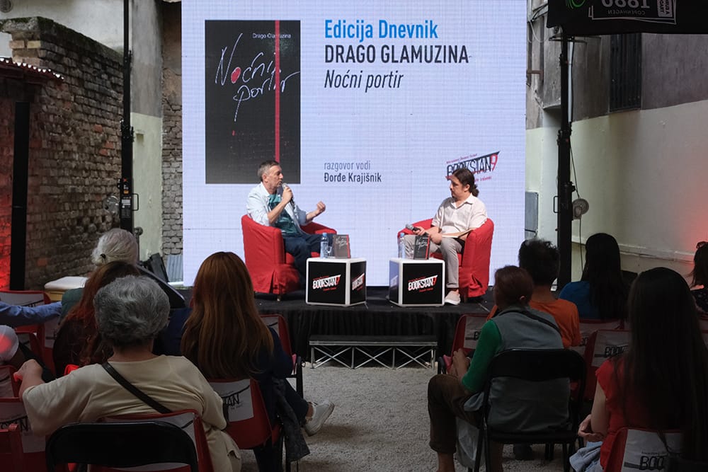 Izvještaj s događaja: Drago Glamuzina, "Noćni portir"