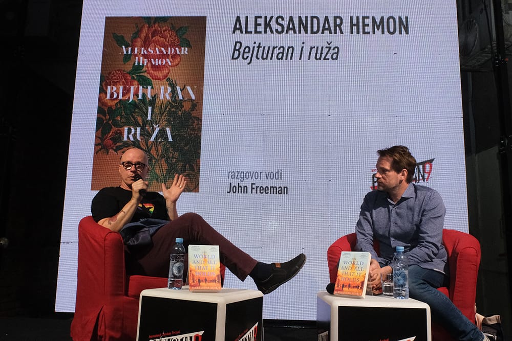 Izvještaj s događaja: Aleksandar Hemon, "Bejturan i ruža"