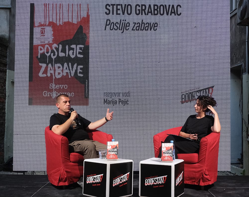 Izvještaj sa događaja: Stevo Grabovac, "Poslije zabave"