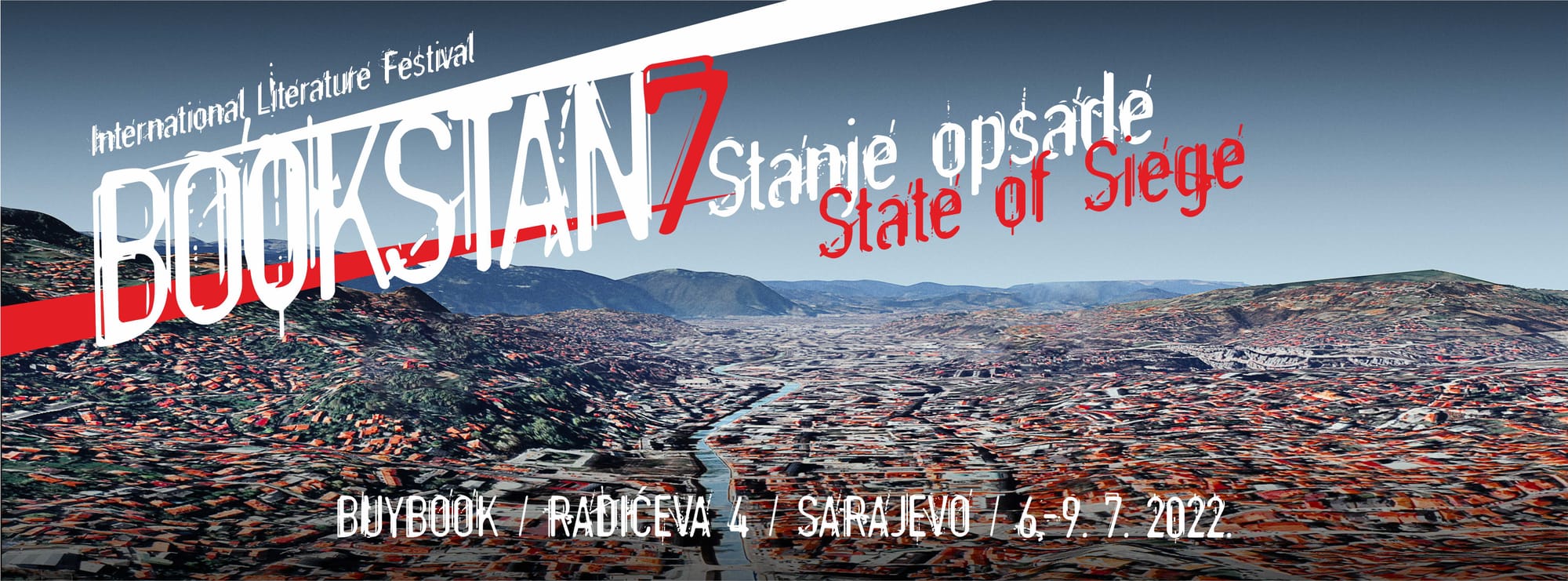 Sedmi BOOKSTAN (6-9. 7. 2022)